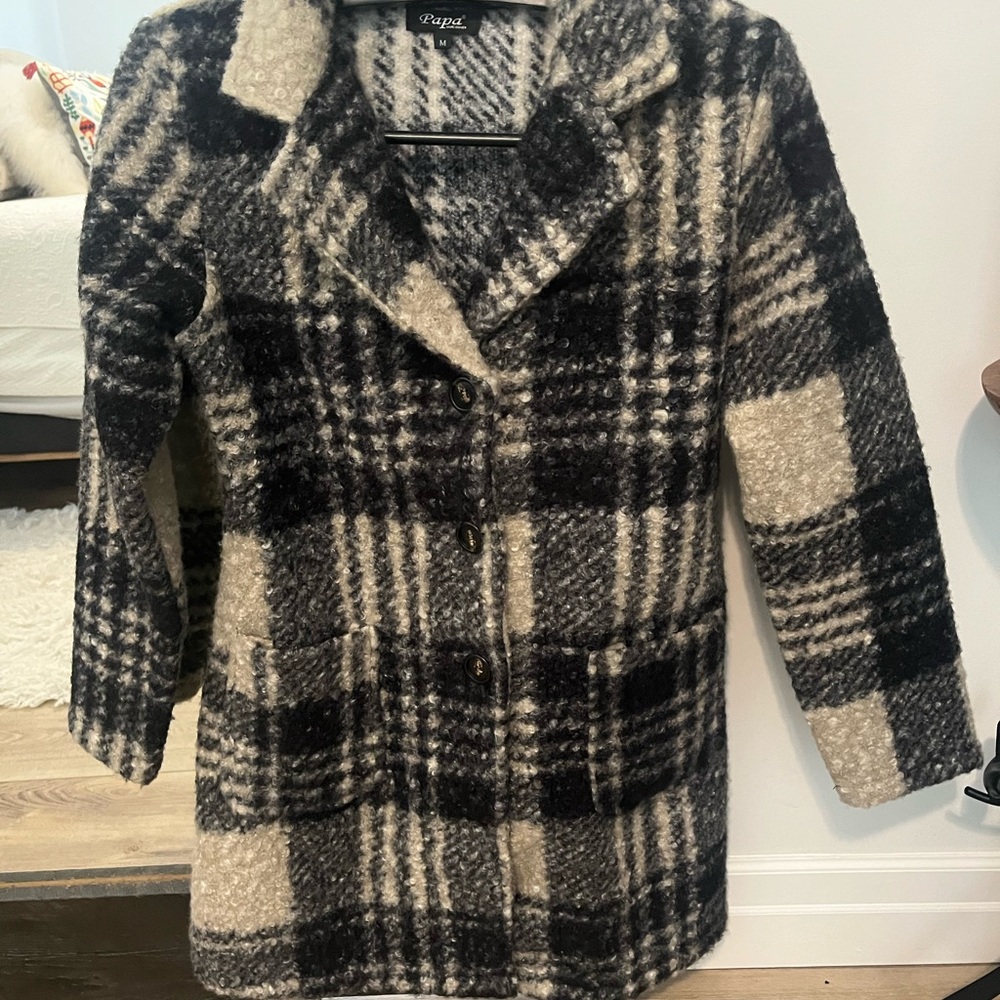 Womens Papa coat made in Vancouver size M